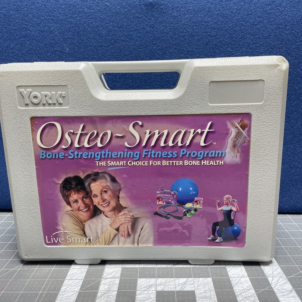 Osteo-Smart Bone-Strengthening Fitness Program 2lb Dumbbells Bands Ball